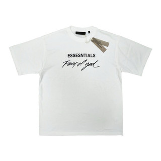 Essentials Fog Trắng Đen Fulltag