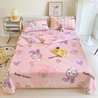 Bộ chiếu điều hoà cao su non kèm chăn thun lạnh 5D,siêu mát cho mùa hè