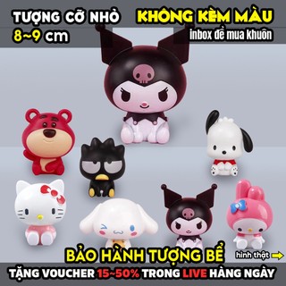 Tượng tô màu, NHÂN VẬT ONEGAI MY MELODY, size M, thạch cao trắng (Không kèm màu), luyện vẽ, decor