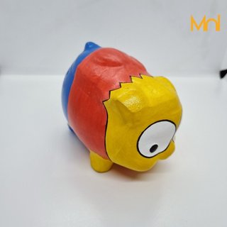 HEO ĐẤT Handmade - VÔ DIỆN BITCOIN, SIMPSON (Quà Tặng Độc Đáo)
