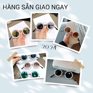 Kính mát tráng gương cho bé chống tia UV, kính thời trang cho bé gái