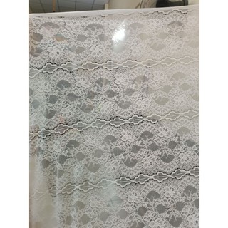 Vải ren thun Hàn Quốc co giãn 4 chiều