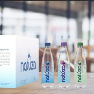 Thùng 24 chai nước đóng chai ion kiềm cân bằng tự nhiên Natuza 500ml