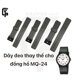 Dây đeo nhựa thay thế cho đồng hồ Casio MQ-24