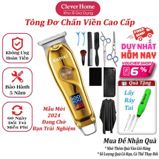 Tăng đơ bấm viền, tông đơ chấn viền, máy cắt tóc cao cấp chính hãng kemei, dụng cụ tạo kiểu tóc