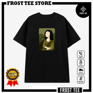 Áo Thun Tay Lỡ Nam Nữ Cotton Unisex , Áo Phông Cổ Tròn Hài Hước  Form Rộng Basic Oversize 2024 - Monalisa