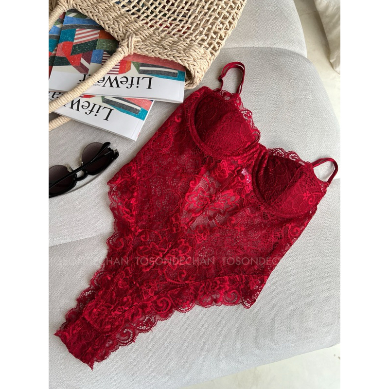 Bodysuit Có Gọng Tôn Dáng, Chất Ren Mềm Mịn Mera Ver 2 TOSONDECHAN (Hình Thật - Che Tên Sản Phẩm) | BigBuy360 - bigbuy360.vn