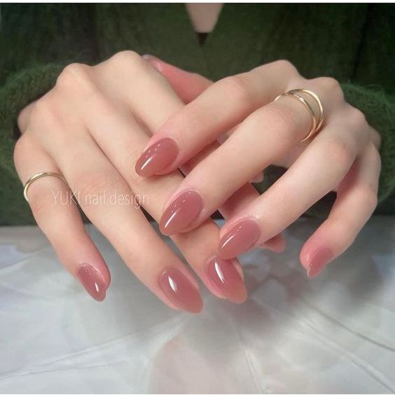 Nailbox thiết kế thủ công màu sơn thạch trơn ( ib chọn màu )