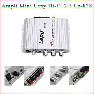 Ampli Mini Lepy Hi-Fi 2.1 Cao Cấp