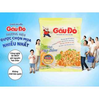 Cháo  thịt bằm Gấu Đỏ 50gr