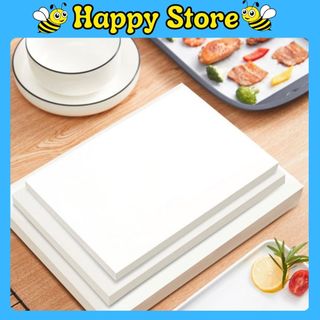 Giấy nến cắt sẵn khổ lớn, lót thực phẩm, bánh bao, bánh bông lan