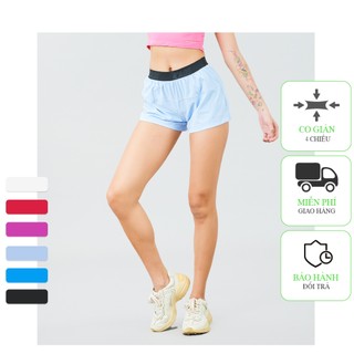 Quần Legging Đùi Tập Gym Yoga Nữ Icado AT1, Quần Thể Thao Co Giãn 4 Chiều, Thoáng Mát, Mềm Mại