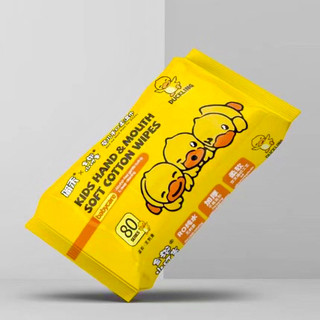 💐Khăn giấy ướt con vịt vàng gói 80 miếng