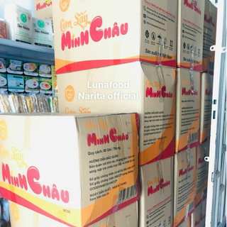 Cơm cháy chà bông Minh Châu / An Việt - Thùng 40 gói siêu ngon.
