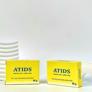 Xà phòng tắm atids soap 80g - giảm mụn lưng, giúp làm sạch