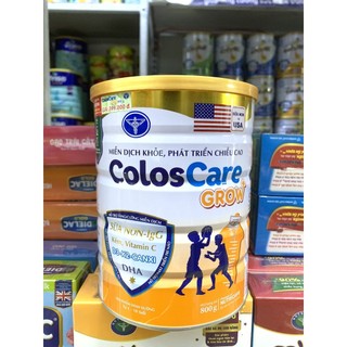 Sữa Coloscare Grow 800gr Cao lớn tăng cân