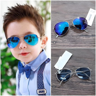 Kính aviator xanh bé trai 8-14y HM H&M_hàng chính hãng authentic
