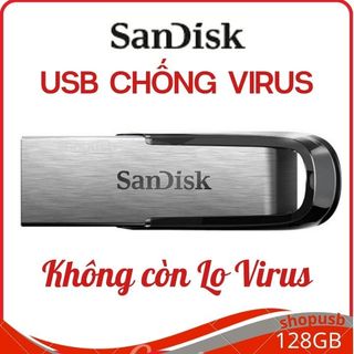 USB 3.0 SanDisk 128GB 150MB/s cài công nghệ chống virus lưu trữ an toàn không lo virus có mật khẩu 2.6 bảo vệ