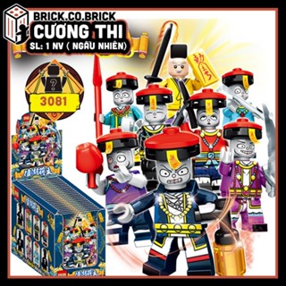 Cương Thi Đồ chơi Lắp ráp Nhân vật Ma Cương Thi Mô hình Nhân vật Kinh Dị 3081