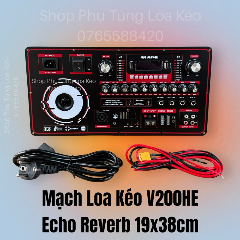 Mạch Loa Kéo DSP Echo Reverb 250~520w