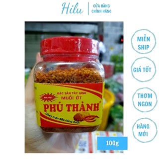 Muối ớt chay Phú Thành đặc sản Tây Ninh hũ 100g