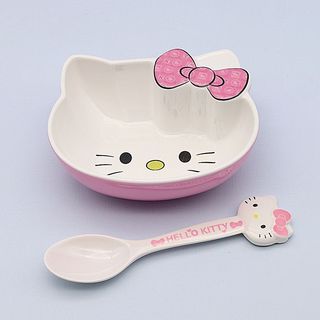 🌸COMBO CHÉN DĨA LÒNG SÂU KITTY KIỂU DÁNG 3D MẪU MỚI