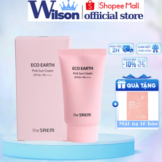  Kem chống nắng The Saem Eco Earth Power Sun Cream SPF50+ PA++++ 50ml