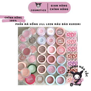  Phấn Má Hồng Jill Leen Màu Đào Tự Nhiên Lấp Lánh Làm Sáng Màu Da Nội Địa kuromi cosmetic