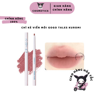  Chì Kẻ Viền Môi Gogotales Tự Nhiên 3D Hack Môi GOGO TALES Lâu Trôi Velvet Fog Lipliner GT531 kuromi cosmetic