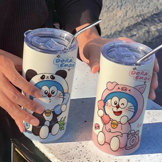 [HÀNG SẴN - GIAO NHANH 24H] Bình giữ nhiệt Doraemon Melli cao cấp 600ml