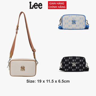 Túi mlb chính hãng classic monogram jacquard mini cross bag 3acrs014n - túi đeo chéo mlb nam nữ chuẩn auth lee