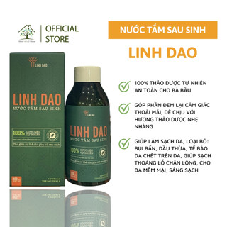 Nước Tắm Cho Mẹ Sau Sinh - hồi phục sức khỏe sau sinh -  Nước Xông Tắm Sau Sinh Linh Dao 300ml