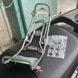 Baga xuồng inox 10li cho xe Sport - Xipo/Satria2k/RG110/RGV120 kèm khâu ốc đầy đủ