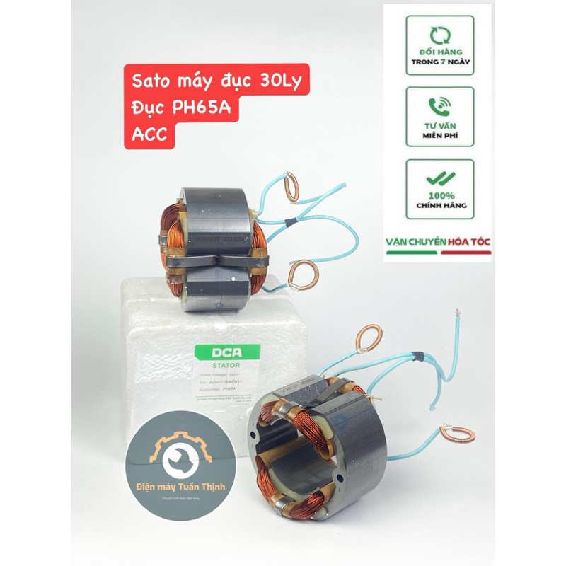 Sato DCA máy đục 30ly, Máy đục PH65A (hàng theo máy)