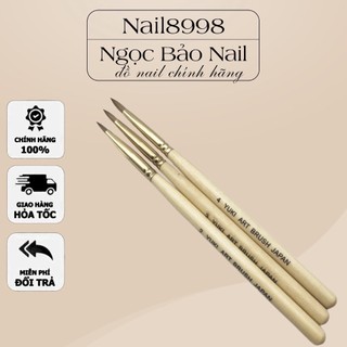 Cọ đắp hoa,đắp bột yuki số 4 chữ tím