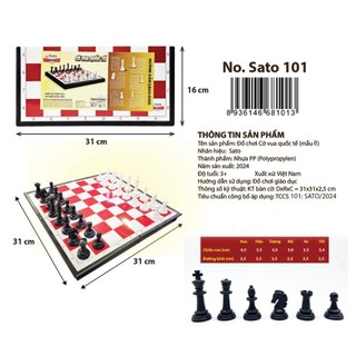Cờ vua quốc tế - bàn cờ lớn