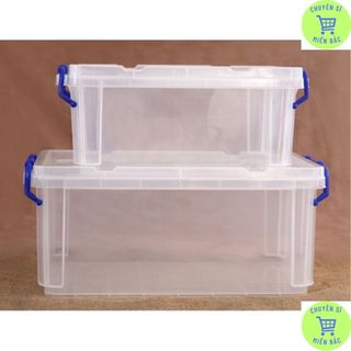 Thùng nhựa 5L, 10L Việt Nhật, thùng chữ nhật đa năng hộp thực phẩm to