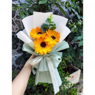 Bó hoa hướng dương 3 bông.