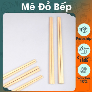 Bộ 10 đôi đũa gỗ x.ương gà màu be cao cấp thân thiện môi trường DXG03