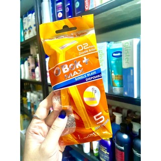 1 TÚI 5 DAO CẠO RÂU 2 LƯỠI
