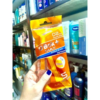 Túi 5 dao cạo râu 2 lưỡi