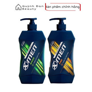 Dầu gội nước hoa Xmen 650g - 4 mùi hương nam tính, 2x sạch sâu và lưu hương 12h