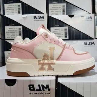 Giày thể thao MLB hồng LA bản sc màu hồng Size 36-39 fullbox