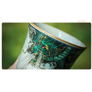 Chén Chủ Thần Long Men Rạn