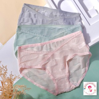 Quần Lót Bầu CHẤT  REN TƠ  ,Cạp Chéo Mặc Bầu và Sau Sinh  Co giãn tốt