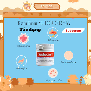 ( Hàng chính hãng ) Kem chống hăm Sudocream 60g, Kem hăm tã bỉm cho bé gây ngứa ngáy khó chịu ở trẻ thu nhỏ lỗ chân lông