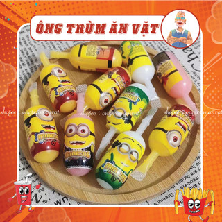 Thạch trái cây, thạch bóp cute Pudding Minion Thái Lan thơm ngon cho bé