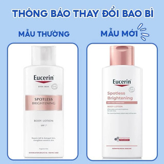 [Mã COSBAUH3 giảm 8% đơn 300K] [NEW] Eucerin UltraWhite Spotless Body Lotion SPF7 Sữa Dưỡng Thể Trắng Da (250ml)