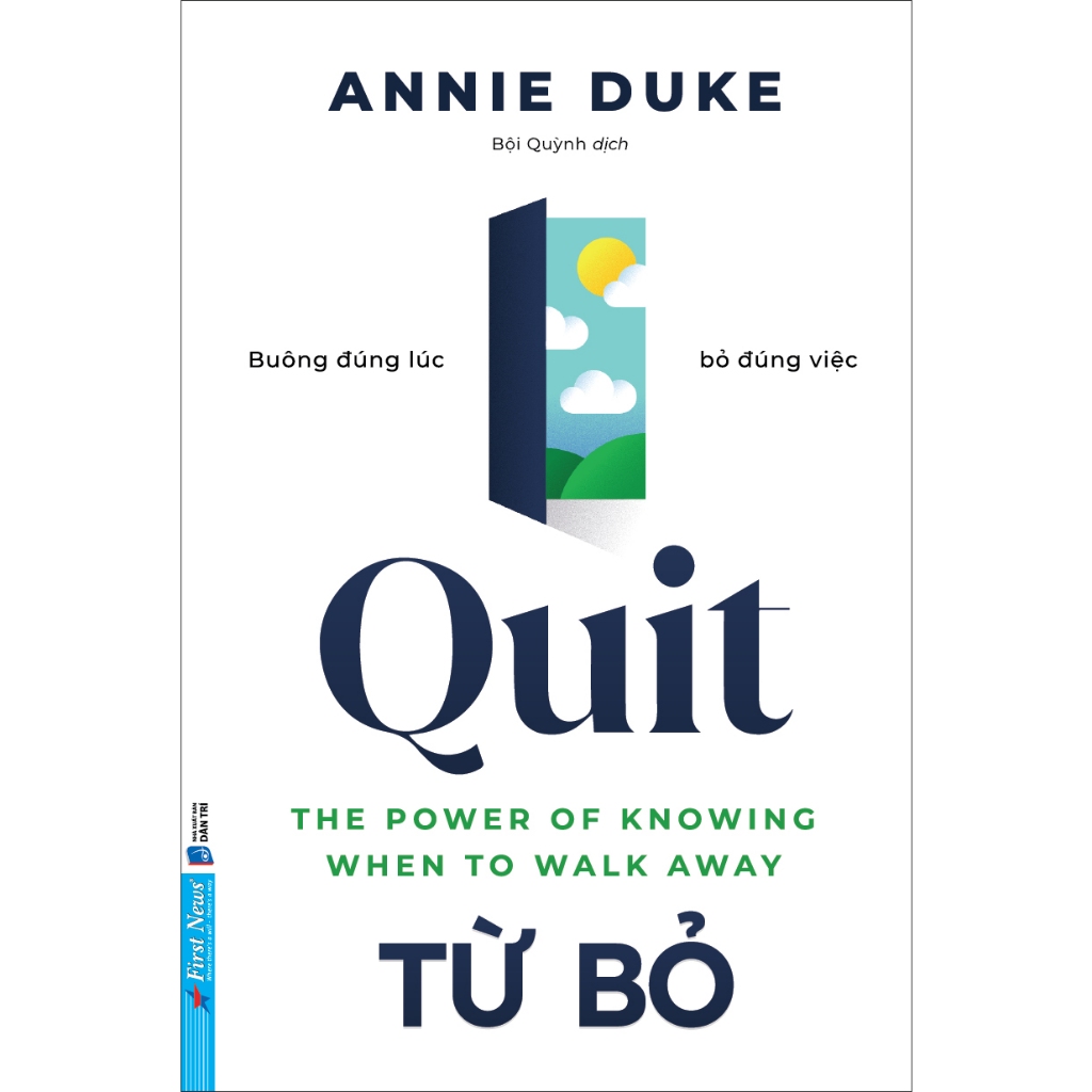 Sách - Quit - Từ bỏ( Buông đúng lúc bỏ đúng việc)