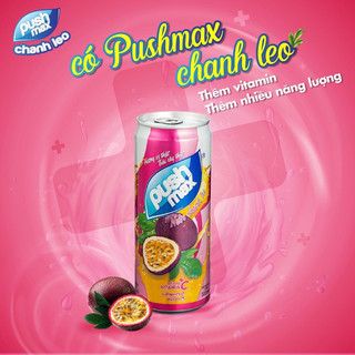 Lốc 6 lon chanh leo Pushmax(Đại Việt)6*330ml